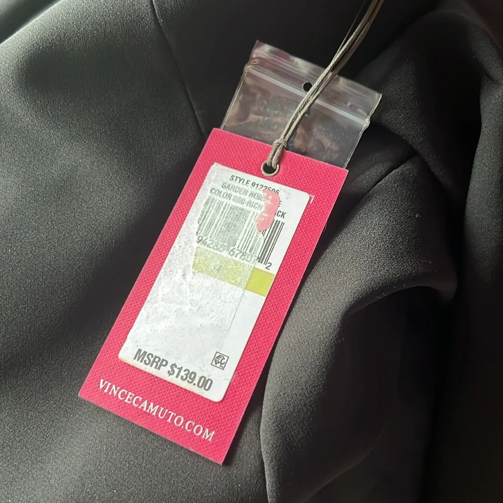Vince Camuto Garden Romance Black Blazer size 4 Career Workwear - Picture 5 of 5